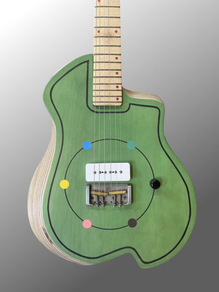 Carooka, custom built guitar