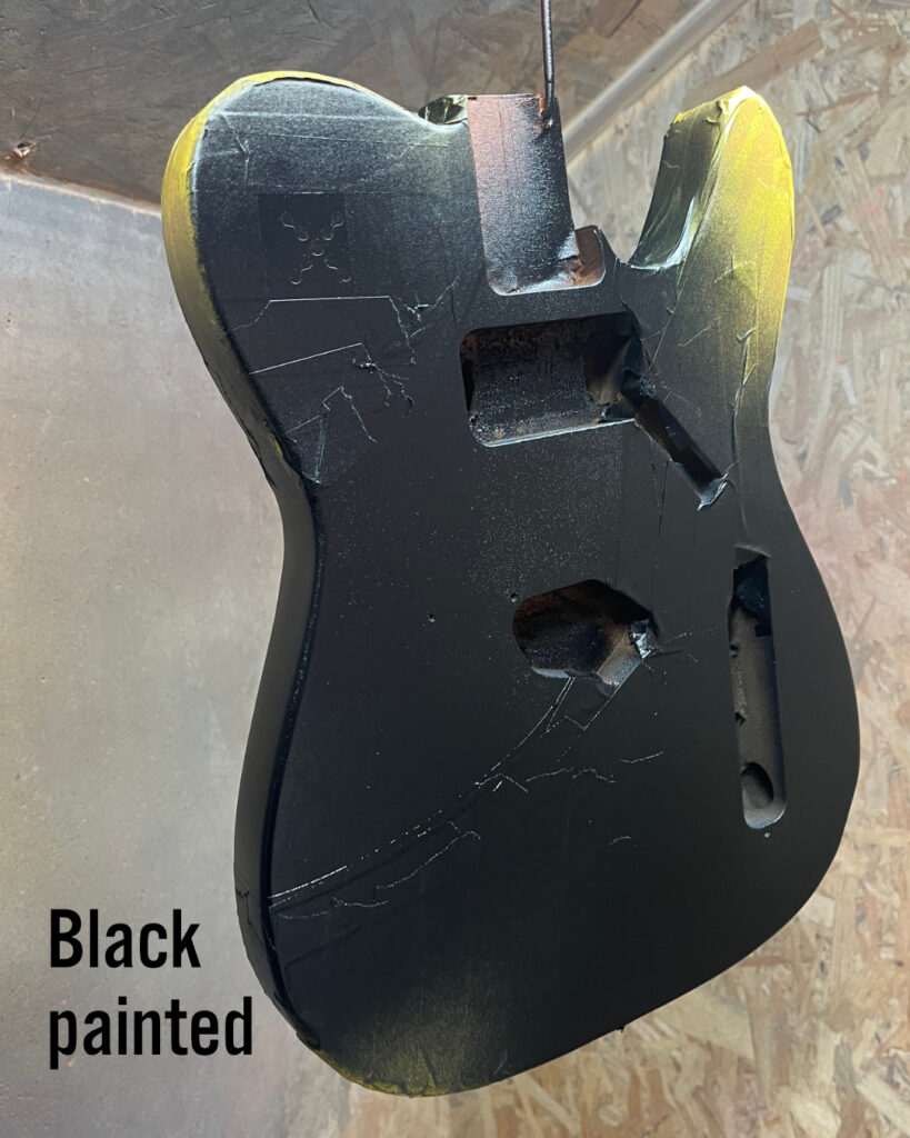 custom painting, corporate graphics guitar, guitar finishing